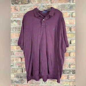 Polo Ralph Lauren Classic Fit Maroon Polo XL